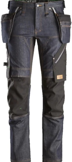 Työfarkut Snickers Workwear FlexiWork+ 6955 sininen