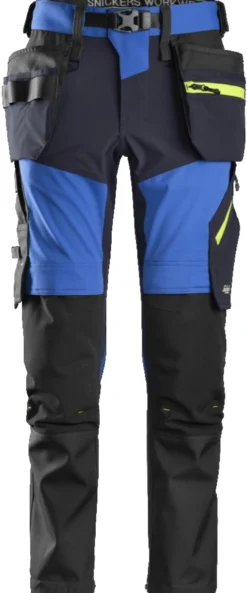 Työhousut Snickers Workwear FlexiWork+ 6940 sininen