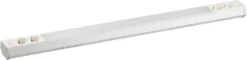 Työpistevalaisin M-Light Cindy Pro LED T8, kytkin, 2 x pistorasia, valkoinen, eri kokoja