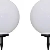 Ulkolamput polulle 2 kpl led 50 cm maapiikillä