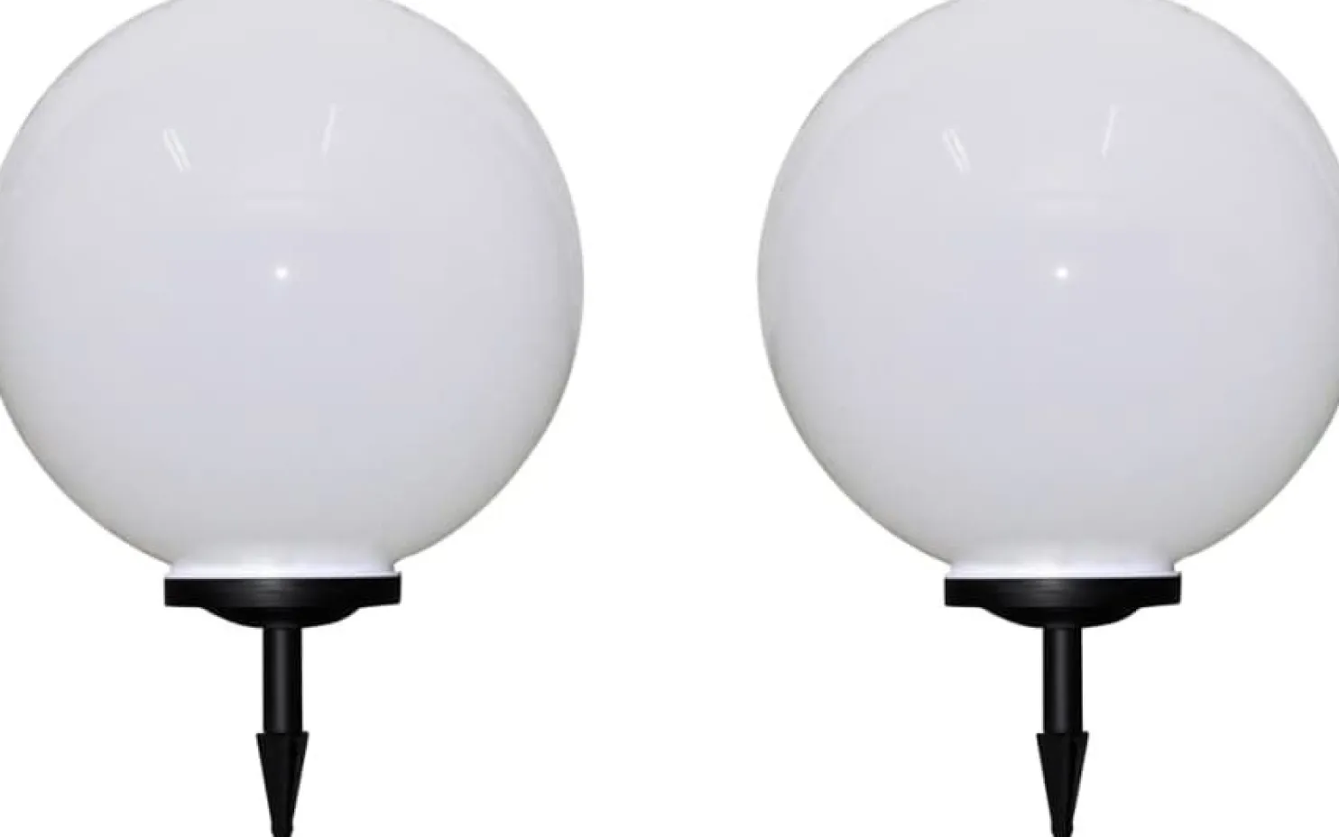 Ulkolamput polulle 2 kpl led 50 cm maapiikillä