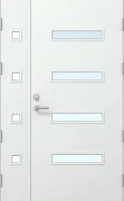 Ulko-ovi Kaskipuu FE3 Thermo mittatilausovi + levike VLA1/VLK1 Thermo M5