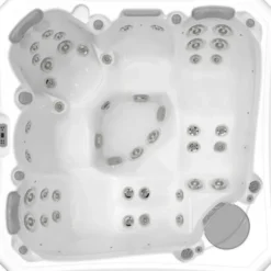Ulkoporeallas Wellis Palermo Life WIFI, 5 hlöä, 42 suutinta, harmaa/valkoinen