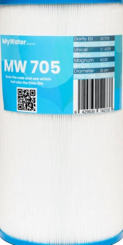 Ulkoporealtaan suodatin MyWater MW705