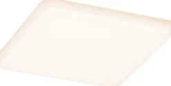Upotettava LED-paneeli Paulmann Veluna, IP44, 12.5x12.5cm, 8.5W, 3000K, satiini