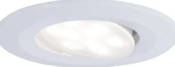 Upotettava LED-valaisin Paulmann Calla, IP65, Ø90mm, 5W, 400lm, säädettävä väriläpötila, mattavalkoinen
