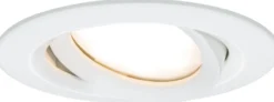 Upotettava LED-valaisin Paulmann Nova Plus Coin, IP65, Ø93mm, 6W, 470lm, 2700K, himmennettävä, eri värejä