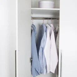 Vaatetanko + kannattimet Ideal Keittiöt eri pituuksia kromi