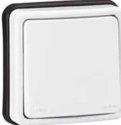 Vaihtokytkin Legrand Plexo 66 20 A IP66 uppo, valkoinen
