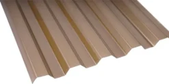 Valokate Keraplast PC Sun Trapetsi, 1mm, pronssi, lev. 1040mm, määrämittainen