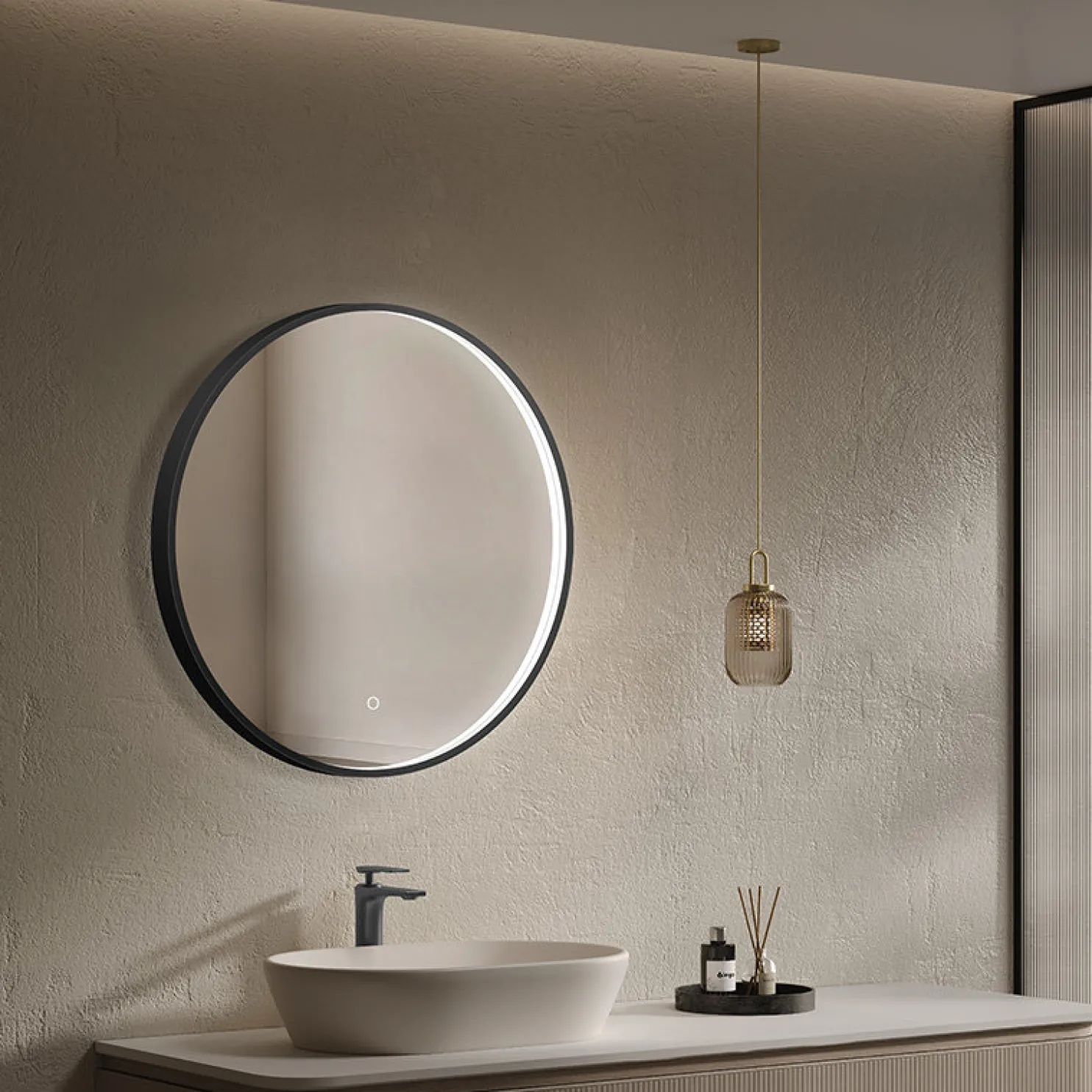 Valopeili Bathlife Lysa, 700 mm, musta