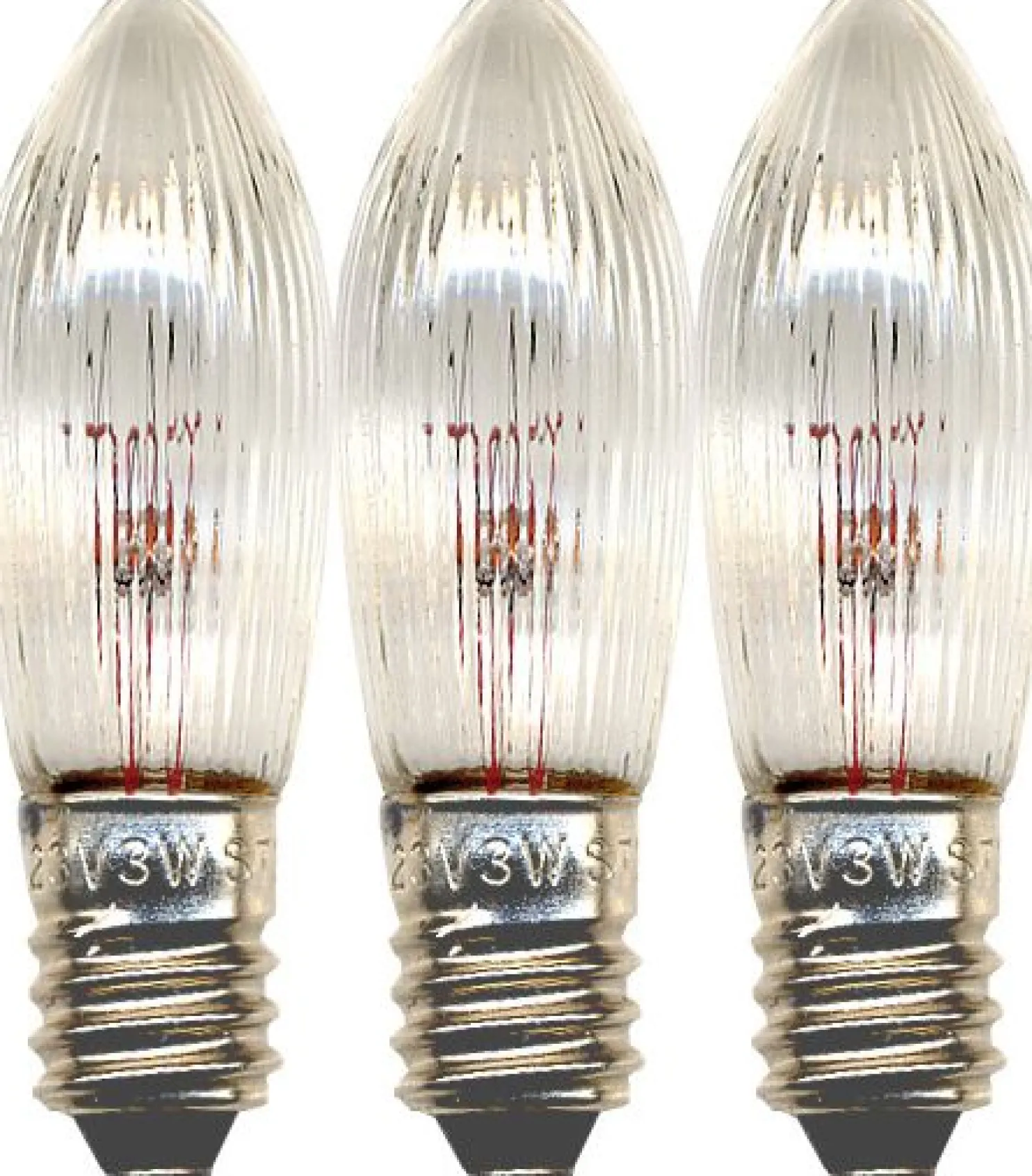 Varalamppu Star Trading 304-55, Ø13x45, E10, 3W, 34V, 3kpl
