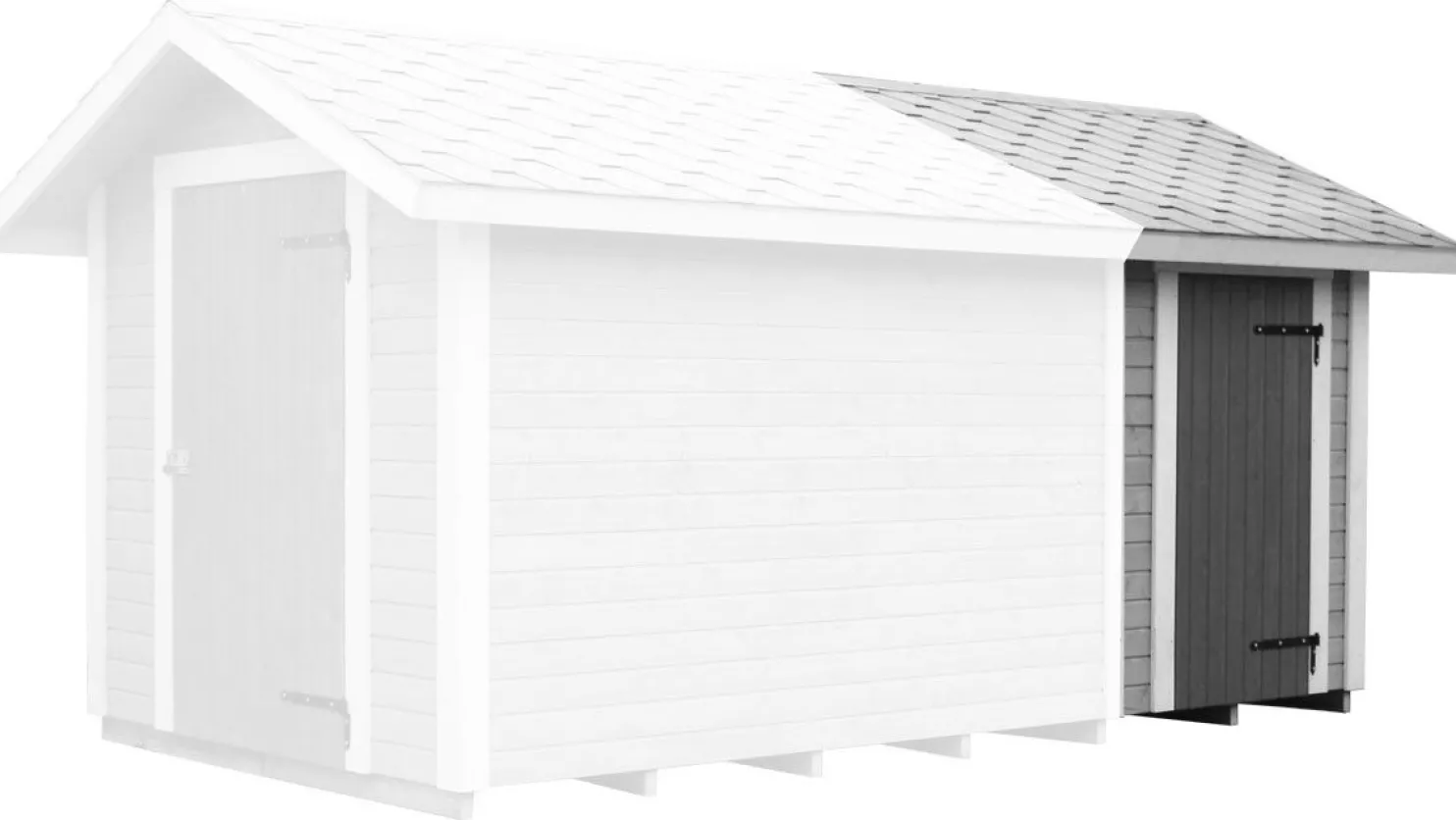 Varasto T55 jatko 240x120 cm