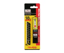 Varaterät Tajima Razar Black, 18mm, 10 kpl