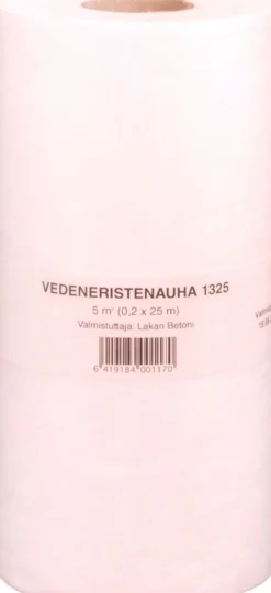 Vedeneriste saumanauha Lakka, 25m, eri leveyksiä