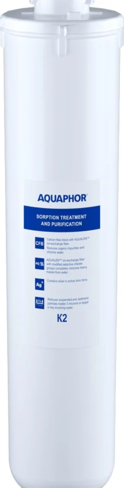 Vedensuodatin Aquaphor K2 aktiivihiili RO laitteisiin