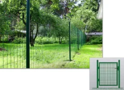 Verkkoaidan käyntiportti AB Polar korkeus 150 cm leveys 150 cm