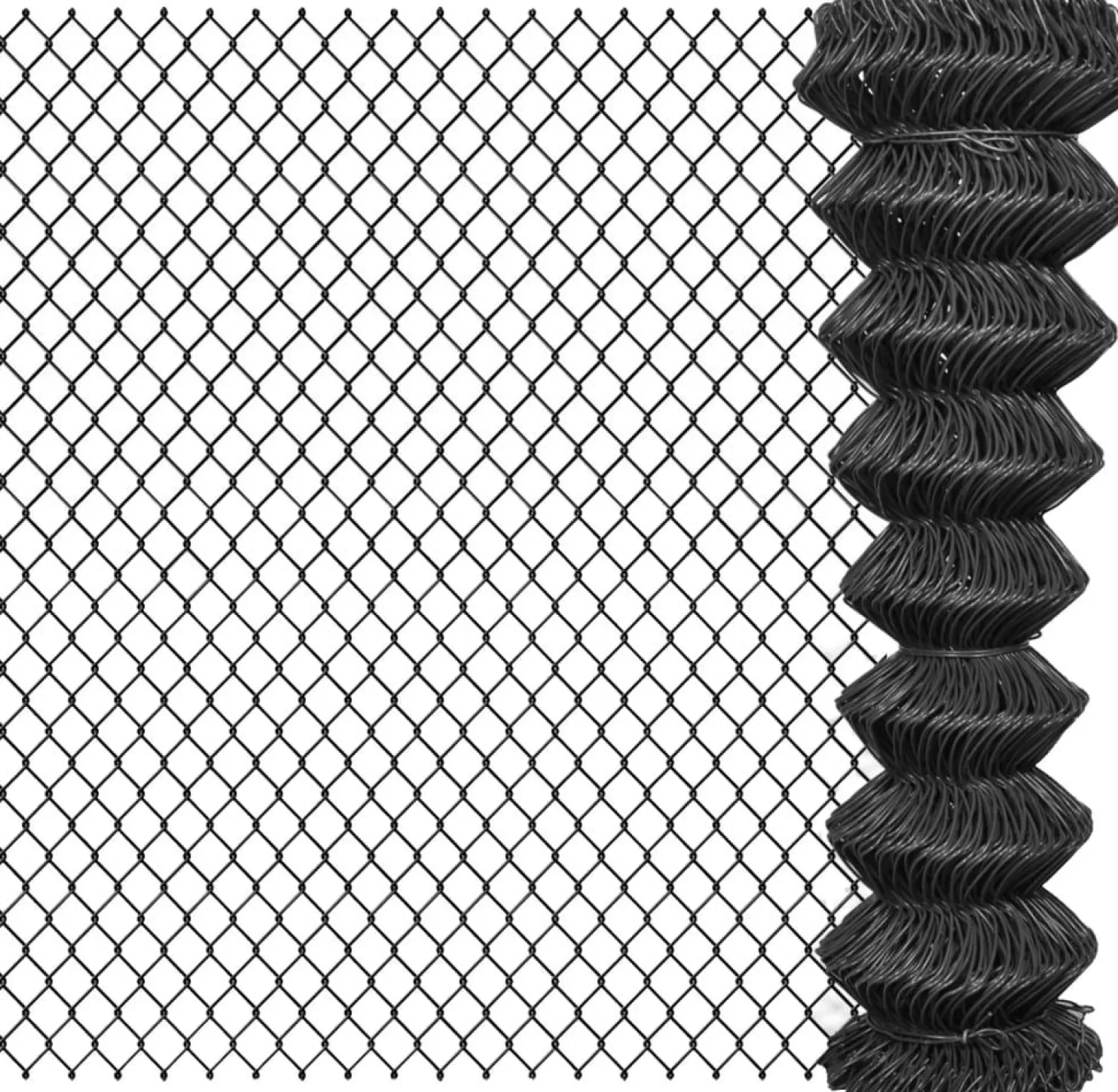 Verkkoaita teräs 25x1.5m harmaa