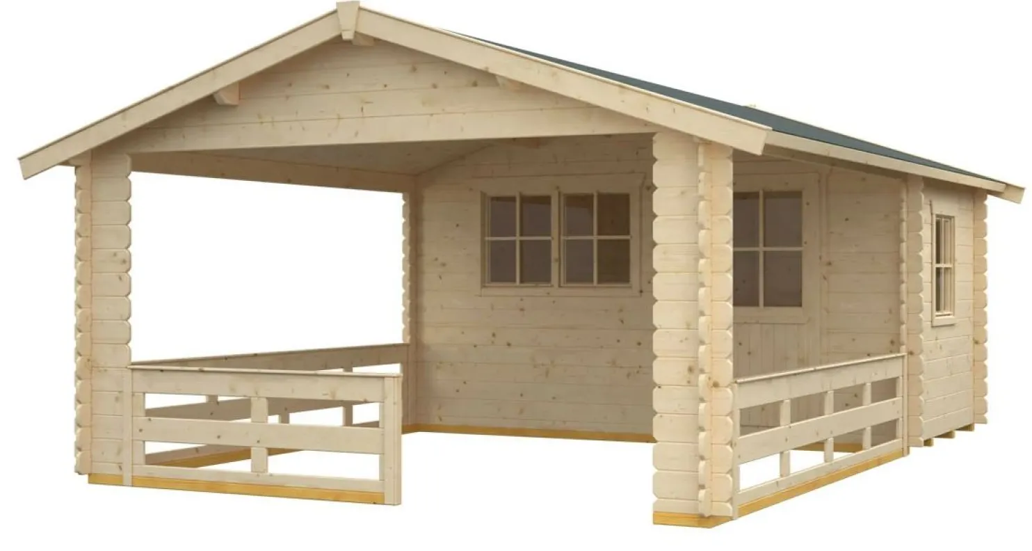 Vierasmaja Skan Holz Alicante 2 7,6 + 13,8 m²