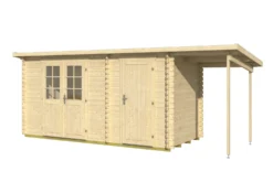 Vierasmaja Tene Gloria H + katos SD150, 13.1m²