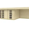 Vierasmaja Tene Oriental 4 + katos, 22.5m²
