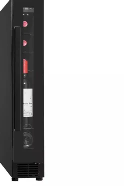 Viinikaappi Cavin Arctic Collection 15S Fullglass, 14.5cm, 1 lämpötila-alue, integroitava, musta