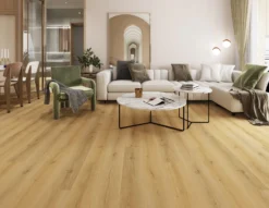 Vinyylilankku Habitas Flooring Wildwood, jäykkäydin, askeläänieriste