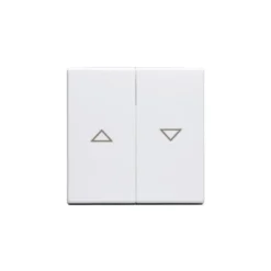 Vipu ABB Impressivo - VIPU2/IP21 "ylös/alas" valkoinen