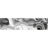 Välitilatarra Dimex Liquid Chrome Silver 180-350x60cm