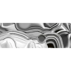 Välitilatarra Dimex Liquid Chrome Silver 180-350x60cm