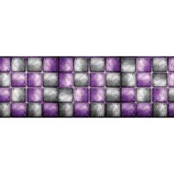 Välitilatarra Dimex Metal Tiles 180-350x60cm