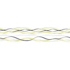 Välitilatarra Dimex Yellow Waves 180-350x60cm