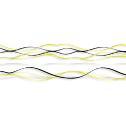 Välitilatarra Dimex Yellow Waves 180-350x60cm