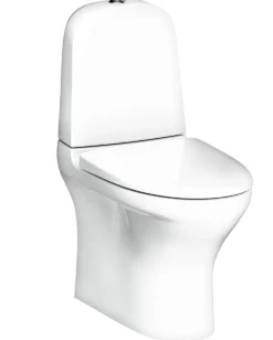 WC-istuin Gustavsberg Estetic 8300 piilo S/P-lukko, Hygienic Flush, C+, valkoinen