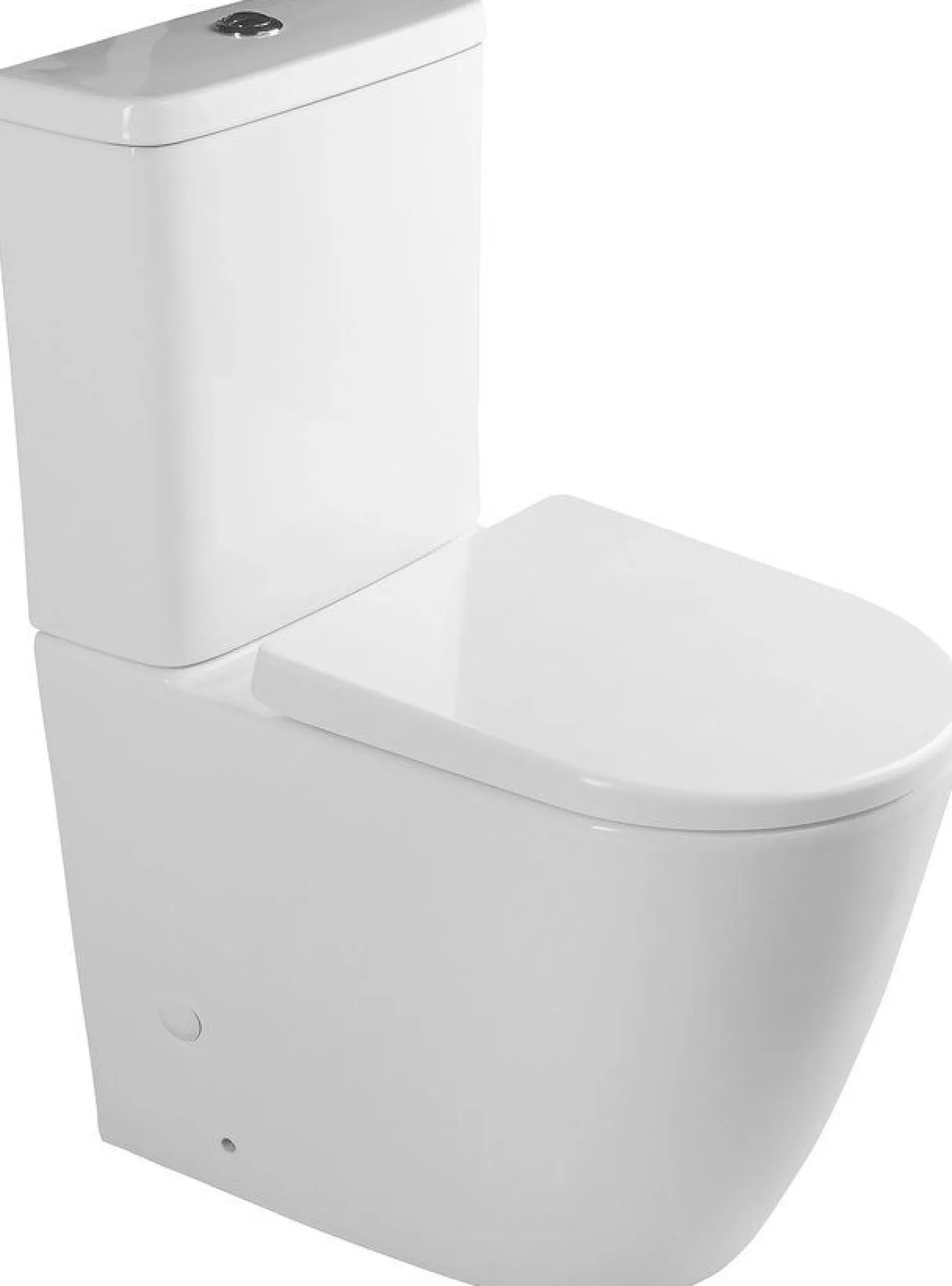 WC-istuin Interia Turku huuhtelukaulukseton soft-close-kannella kaksoishuuhtelu