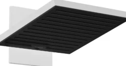 Yläsuihku Hansgrohe Pulsify E 260 2jet EcoSmart, seinäsuihkuputki, piiloasennus iBox universal, mattavalkoinen