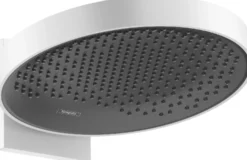 Yläsuihku Hansgrohe Rainfinity 360 1jet PowderRain, piiloasennus seinään, mattavalkoinen