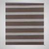 Zebra rullakaihdin 100 x 175 cm kahvinruskea