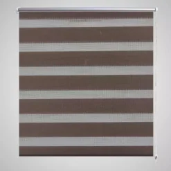 Zebra rullakaihdin 100 x 175 cm kahvinruskea